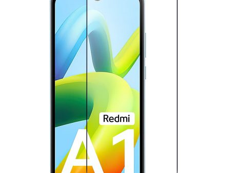 For Xiaomi Redmi A1 4G Tempered Glass Film 2.5D Arc Edge HD Clear Anti-explosion Screen Protector Fashion