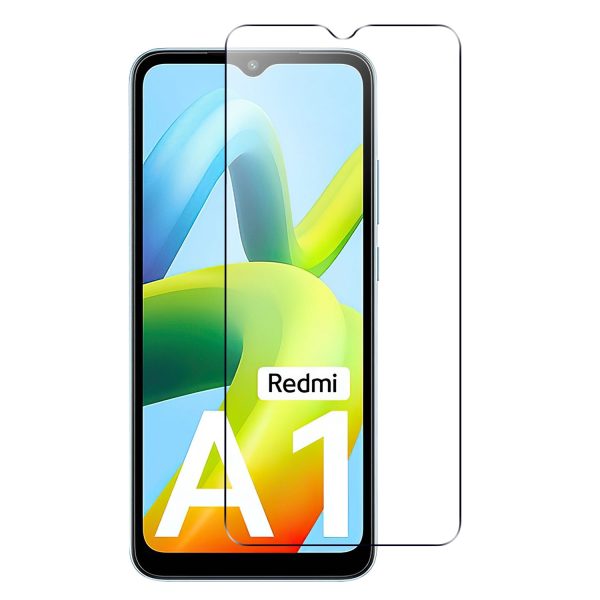 For Xiaomi Redmi A1 4G Tempered Glass Film 2.5D Arc Edge HD Clear Anti-explosion Screen Protector Fashion