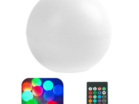 8Pcs Swimming Pool Floating Ball Dimming RGBW 16 Colors Glowing Ball LED Garden Beach Party Lawn Lamp Fashion