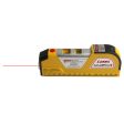 LV-02 Laser Horizon Vertical Measure Tape Horizontal Ruler 4-in-1 Infrared Laser Level Cross Line Laser Measure Tape Discount