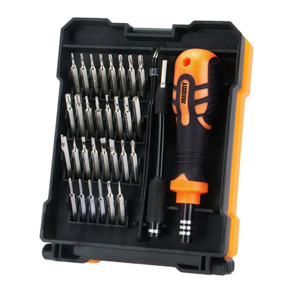 JAKEMY JM-8159 Portable 34-in-1 Precision Screwdriver Set Household Repair Tool Bits for Cellphones, Laptops Online