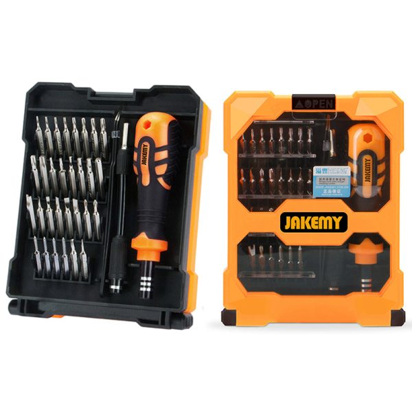 JAKEMY JM-8159 Portable 34-in-1 Precision Screwdriver Set Household Repair Tool Bits for Cellphones, Laptops Online