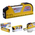 LV-02 Laser Horizon Vertical Measure Tape Horizontal Ruler 4-in-1 Infrared Laser Level Cross Line Laser Measure Tape Discount