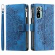 For Xiaomi Redmi Note 10 4G   Note 10S 4G   Poco M5s 4G Anti-scratch Phone Case Mandala Flower Imprinted PU Leather Stand Zipper Pocket Cover Multiple Card Slots Wallet Hot on Sale